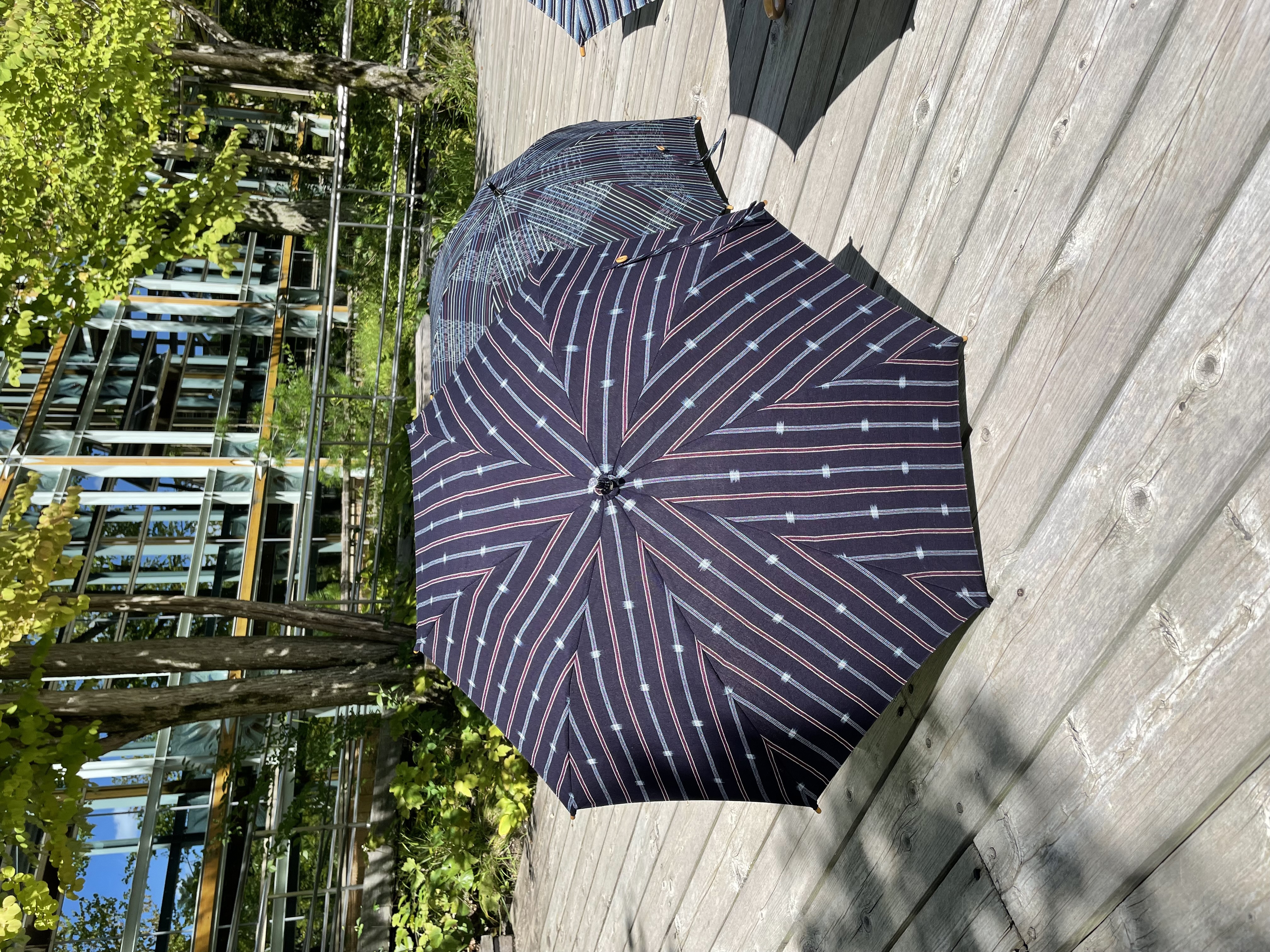 相楽木綿の日傘「紙ふぶき」【限定１本】
